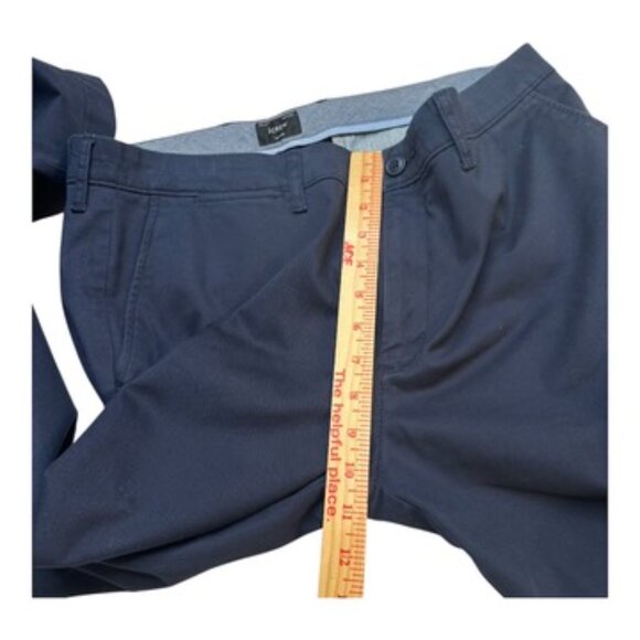 J.Crew Men's Navy Chino Pants 484 Slim Fit Size 34W/30L - Picture 7 of 11